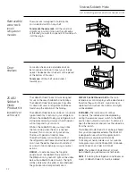 Preview for 12 page of GE All-Refrigerators and All-Freezers Owner'S Manual