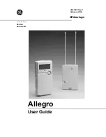 Предварительный просмотр 1 страницы GE Allegro 60-874-95R User Manual