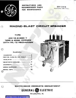 Preview for 1 page of GE AM-13.8-500-7 Instructions And Recommended Parts For Maintenance