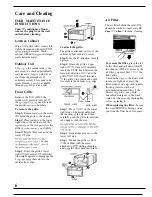 Preview for 6 page of GE AMD08 Use And Care & Installation Manual