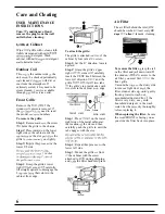 Предварительный просмотр 6 страницы GE AMD08 Use And Care & Installation Manual