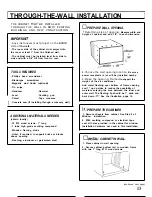 Preview for 13 page of GE AMD08 Use And Care & Installation Manual