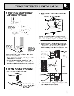 Preview for 11 page of GE AMD10 Use And Care & Installation Manual