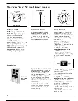 Preview for 4 page of GE AME06 Use And Care & Installation Manual