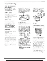 Preview for 6 page of GE AMV06 Use And Care & Installation Manual