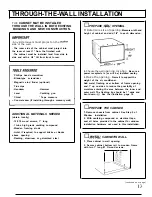 Preview for 13 page of GE AMV06 Use And Care & Installation Manual