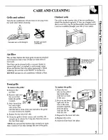 Предварительный просмотр 5 страницы GE AMV12 Use And Care & Installation Manual