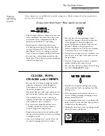 Preview for 23 page of GE ANSI Owner'S Manual