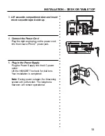 Предварительный просмотр 11 страницы GE Answer-Phone 2-9892 Use & Care Manual