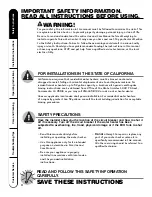 Предварительный просмотр 4 страницы GE AP12169-5 Use & Care Manual