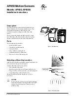 Предварительный просмотр 1 страницы GE AP450 Installation Instructions