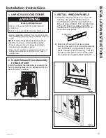 Preview for 11 page of GE APCA09 Owner'S Manual And Installation Instructions