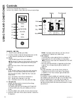 Preview for 6 page of GE APCA10 Series Owner'S Manual And Installation Instructions