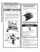 Preview for 12 page of GE APCA12 Series Owner'S Manual And Installation Instructions