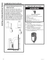 Предварительный просмотр 12 страницы GE APCA14 Owner'S Manual And Installation Instructions