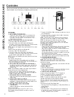 Предварительный просмотр 20 страницы GE APCD06 Series Owner'S Manual And Installation Instructions