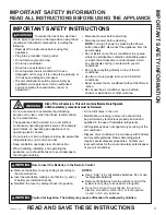 Preview for 3 page of GE APCD07 User Manual