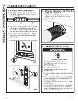 Preview for 12 page of GE APDA14 Installation Instructions Manual