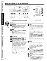 Предварительный просмотр 4 страницы GE APE08AK - Portable Room Air Conditioner Owner'S Manual And Installation Instructions