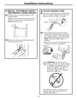 Preview for 11 page of GE APE08AK - Portable Room Air Conditioner Owner'S Manual And Installation Instructions