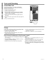 Предварительный просмотр 8 страницы GE APFA08 Owner'S Manual And Installation Instructions