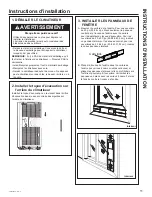 Предварительный просмотр 27 страницы GE APFA08 Owner'S Manual And Installation Instructions