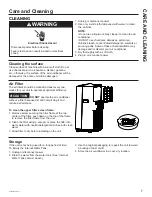 Preview for 7 page of GE APFD05 Owner'S Manual And Installation Instructions