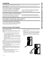 Preview for 21 page of GE APFD05 Owner'S Manual And Installation Instructions