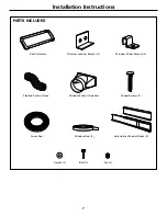 Предварительный просмотр 7 страницы GE APH10 Series Owner'S Manual And Installation Instructions