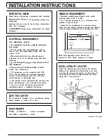 Предварительный просмотр 7 страницы GE APM04 Use And Care & Installation Manual