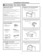 Preview for 13 page of GE Appliances 16 Owner'S Manual And Installation Instructions