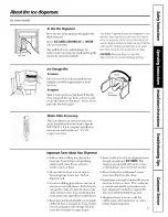 Preview for 11 page of GE Appliances 18 Owner'S Manual