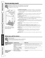 Предварительный просмотр 22 страницы GE Appliances 18 Owner'S Manual