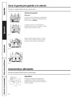 Предварительный просмотр 60 страницы GE Appliances 18 Owner'S Manual