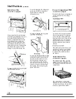 Preview for 10 page of GE Appliances 19 Use And Care Manual