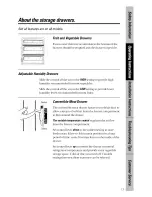 Предварительный просмотр 13 страницы GE Appliances 24 Owner'S Manual