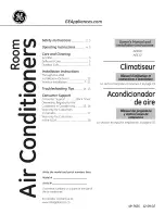 Preview for 1 page of GE Appliances AEE08 Owner'S Manual And Installation Instructions