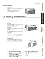 Предварительный просмотр 5 страницы GE Appliances AEE08 Owner'S Manual And Installation Instructions