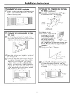 Предварительный просмотр 11 страницы GE Appliances AEE18 Owner'S Manual And Installation Instructions