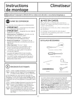 Предварительный просмотр 25 страницы GE Appliances AEE18 Owner'S Manual And Installation Instructions