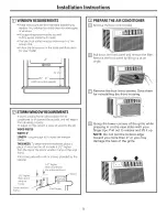 Preview for 9 page of GE Appliances AEE23 Owner'S Manual