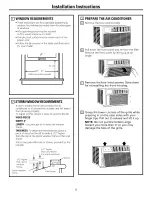 Preview for 9 page of GE Appliances AEE24 Owner'S Manual And Installation Instructions