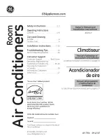 Preview for 1 page of GE Appliances AEW14ARL1 Owner'S Manual & Installation Instructions