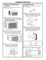 Preview for 10 page of GE Appliances AEW24 Owner'S Manual And Installation Instructions