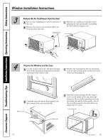 Preview for 12 page of GE Appliances AG_18 Owner'S Manual And Installation Instructions