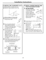 Предварительный просмотр 12 страницы GE Appliances AKH18DNT1 Owner'S Manual And Installation Instructions