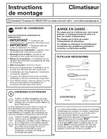 Предварительный просмотр 25 страницы GE Appliances AKH18DNT1 Owner'S Manual And Installation Instructions