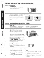 Preview for 38 page of GE Appliances AKW10 Owner'S Manual And Installation Instructions