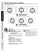 Preview for 4 page of GE Appliances AS706 Owner'S Manual And Installation Instructions