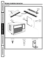 Предварительный просмотр 8 страницы GE Appliances ASP05 Owner'S Manual And Installation Instructions